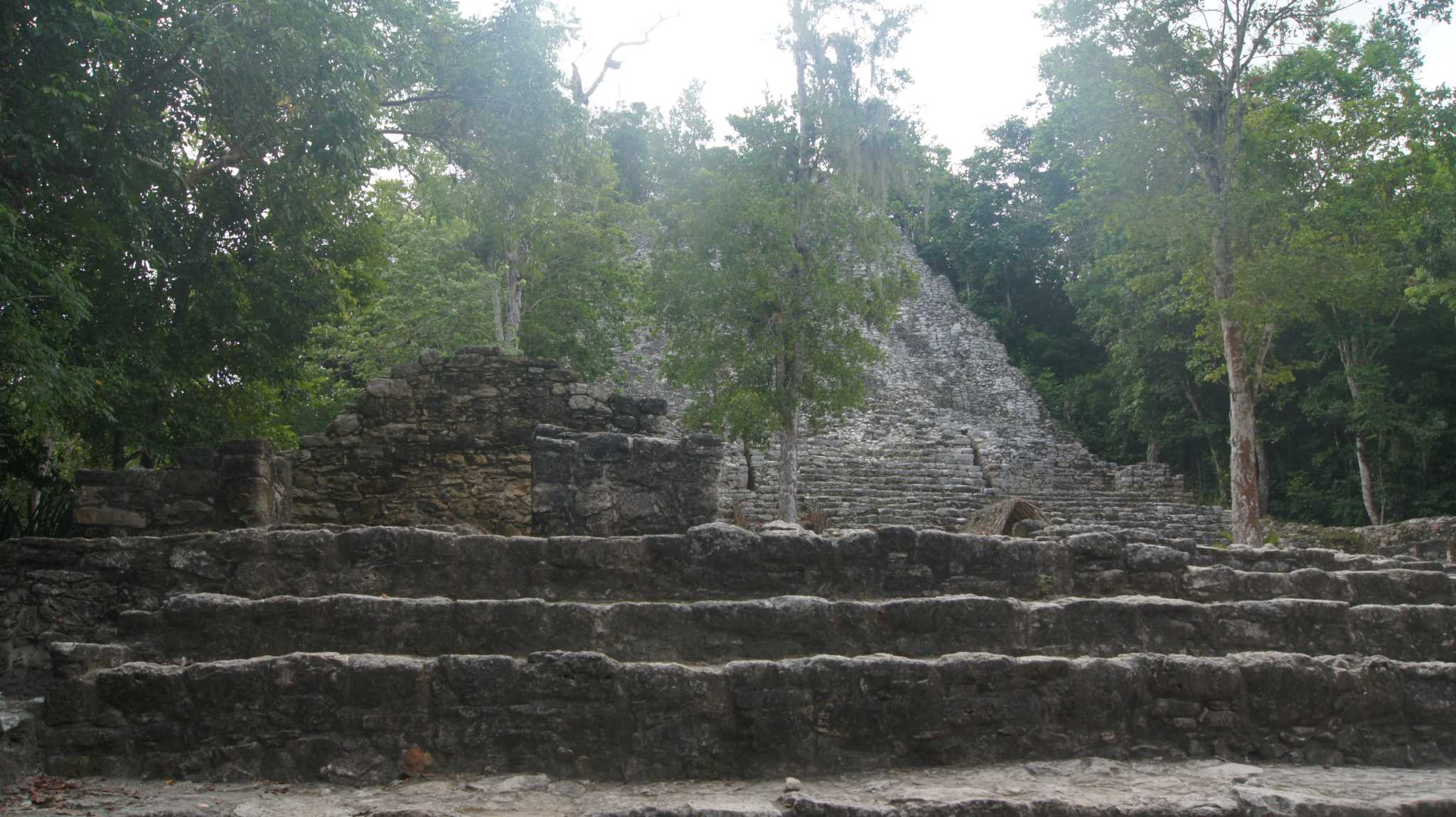   .   .Coba pyramids ruins - Indian Jones style 